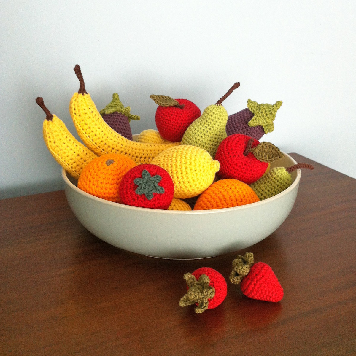 Crocheted Fruit