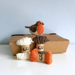 Little Conkers Robin Crochet Kit