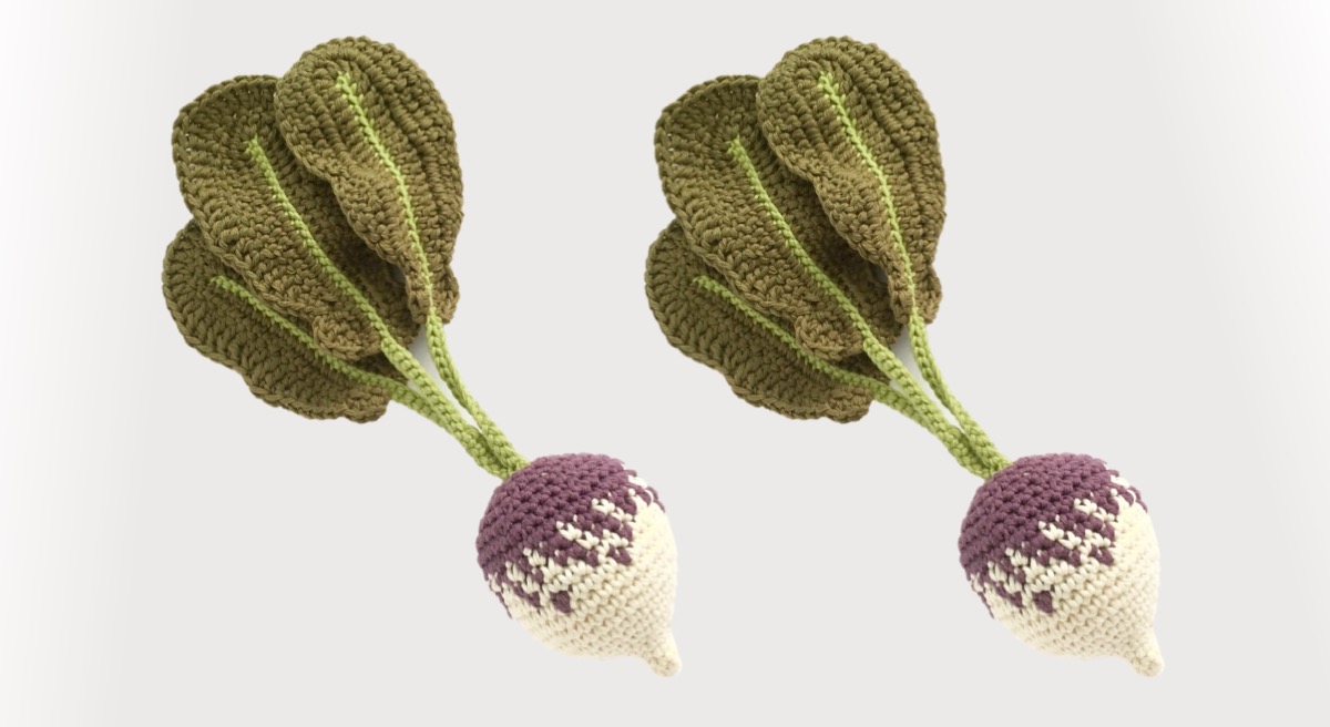 Crocheted Turnips