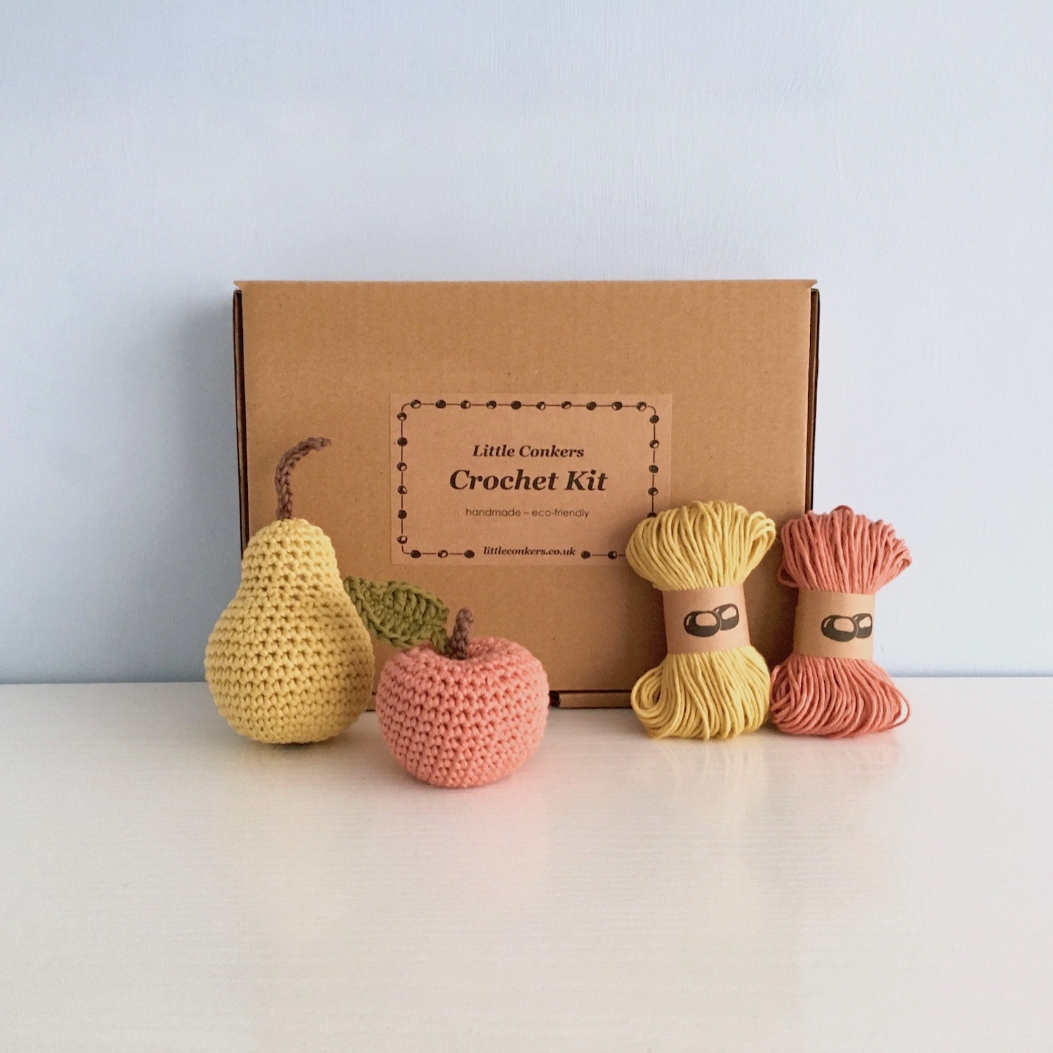 Apple and Pear Fruit Crochet Kit