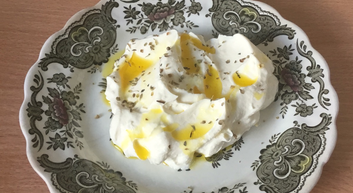 Labneh or Yoghurt Cheese Dip